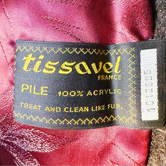 Tissavel of France Faux Fur Coat Size Large - Picture 16 of 16
